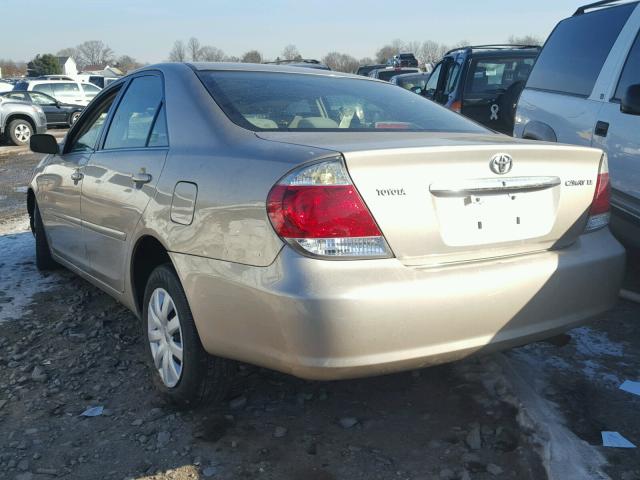 4T1BE30K35U611987 - 2005 TOYOTA CAMRY LE BEIGE photo 3