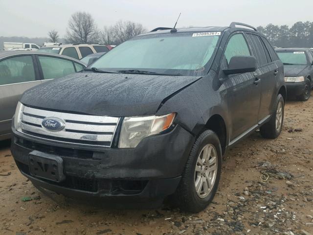 2FMDK3GC4ABA44477 - 2010 FORD EDGE SE BLACK photo 2