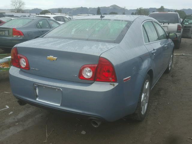 1G1ZJ577384301279 - 2008 CHEVROLET MALIBU 2LT BLUE photo 4