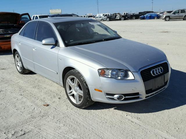 WAUAF78E76A022279 - 2006 AUDI A4 2 SILVER photo 1