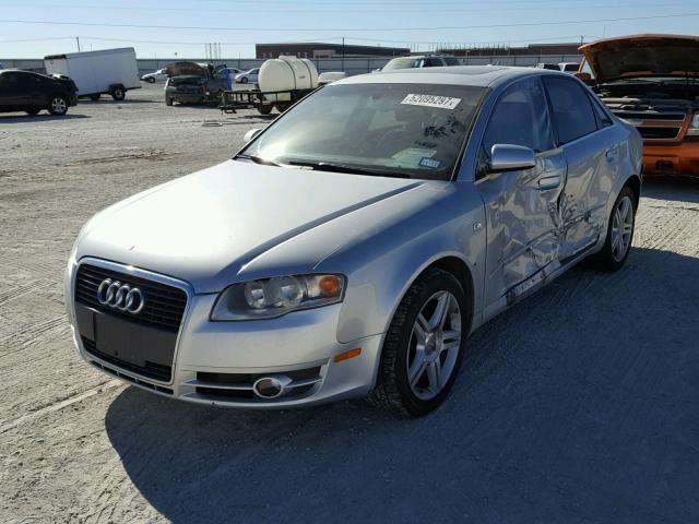 WAUAF78E76A022279 - 2006 AUDI A4 2 SILVER photo 2