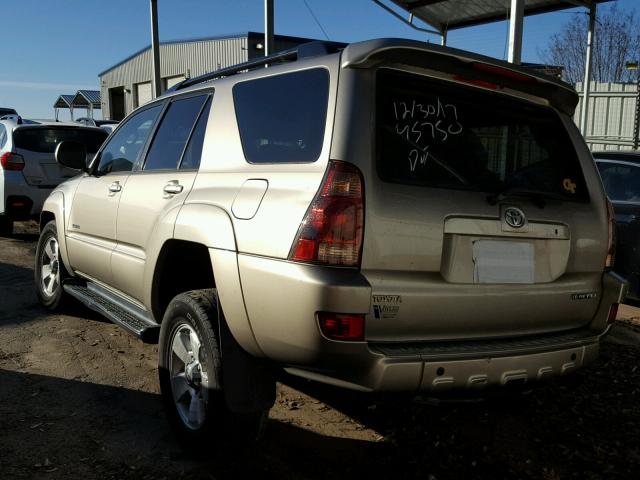 JTEZT17R450021221 - 2005 TOYOTA 4RUNNER LI GOLD photo 3