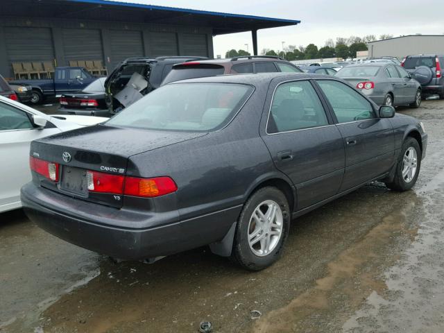 4T1BF22K81U969911 - 2001 TOYOTA CAMRY LE გრაფიტი ფოტო 4