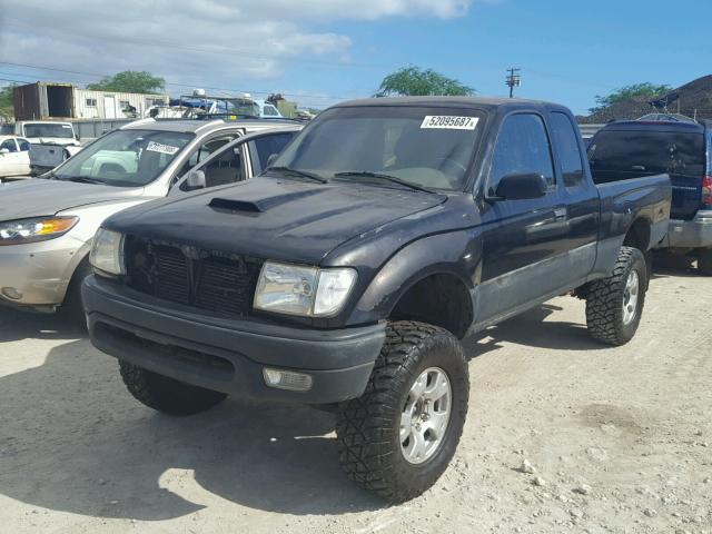 4TAWN72N6WZ065769 - 1998 TOYOTA TACOMA XTR CHARCOAL photo 2