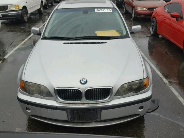 WBAAZ33485KW75906 - 2005 BMW 325 IS SUL SILVER photo 9