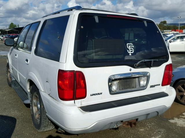 5LMFU28R71LJ30900 - 2001 LINCOLN NAVIGATOR BLUE photo 3