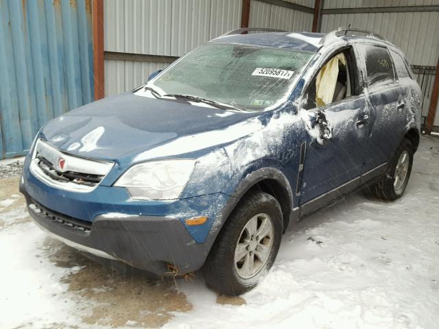 3GSCL33P59S534457 - 2009 SATURN VUE XE BLUE photo 2