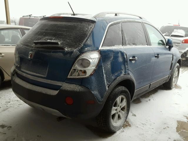 3GSCL33P59S534457 - 2009 SATURN VUE XE BLUE photo 4