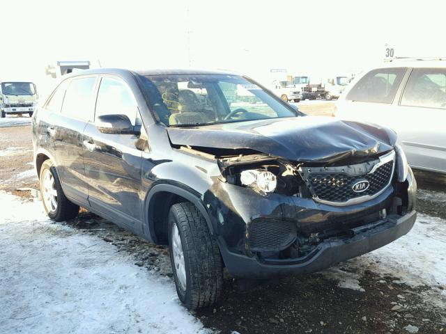 5XYKT3A17BG007372 - 2011 KIA SORENTO BA BLACK photo 1