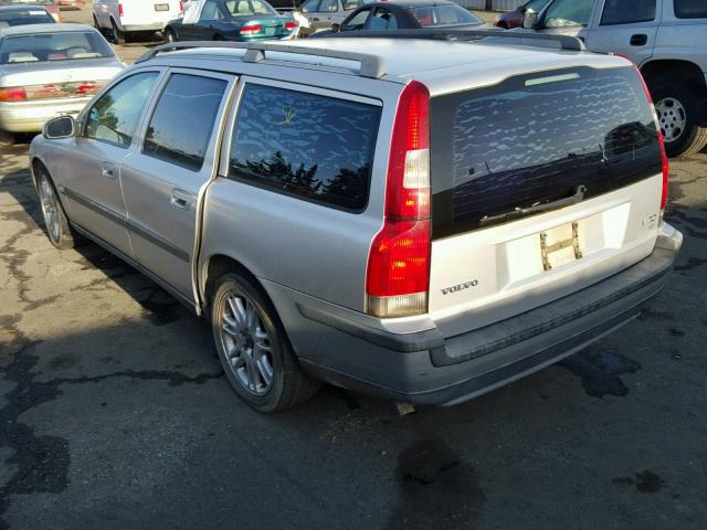 YV1SW53D111017334 - 2001 VOLVO V70 T5 TUR SILVER photo 3