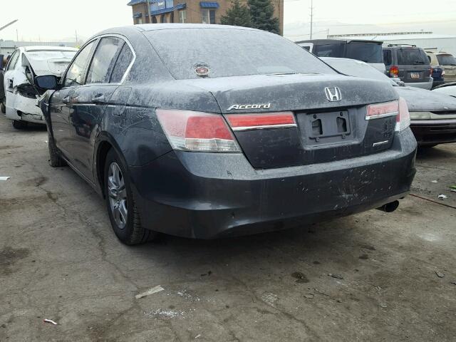 1HGCP2F61CA032133 - 2012 HONDA ACCORD SE GRAY photo 3