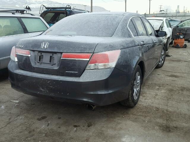 1HGCP2F61CA032133 - 2012 HONDA ACCORD SE GRAY photo 4