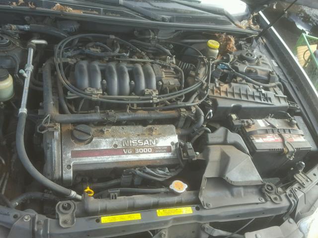 JN1CA31D0YT544735 - 2000 NISSAN MAXIMA GLE CHARCOAL photo 7