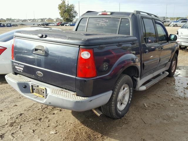 1FMZU67E22UB99625 - 2002 FORD EXPLORER S BLUE photo 4