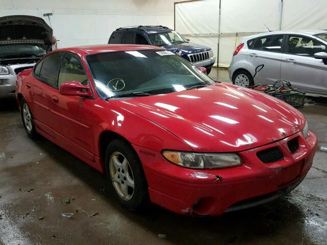 1G2WP52K8WF334725 - 1998 PONTIAC GRAND PRIX 红色 照片 1