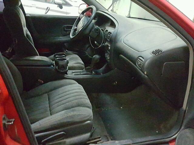 1G2WP52K8WF334725 - 1998 PONTIAC GRAND PRIX RED photo 5