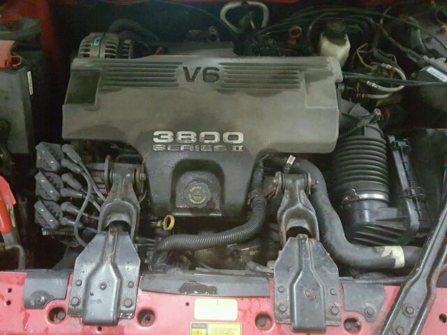 1G2WP52K8WF334725 - 1998 PONTIAC GRAND PRIX 红色 照片 7