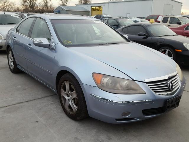 JH4KB16555C017179 - 2005 ACURA RL BLUE photo 1