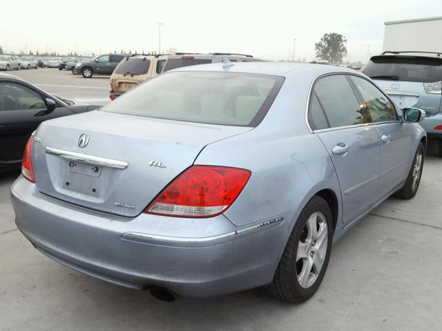 JH4KB16555C017179 - 2005 ACURA RL Mavi foto 4
