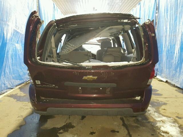 1GNDV231X8D203783 - 2008 CHEVROLET UPLANDER L BURGUNDY photo 10