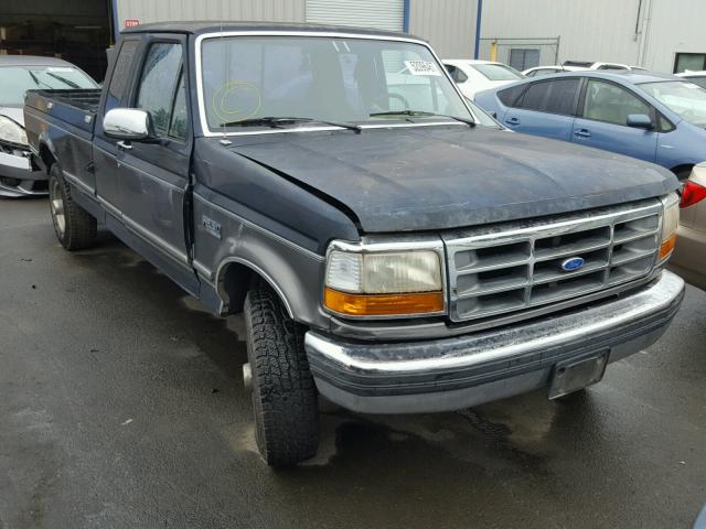 1FTHX25G1NKA80288 - 1992 FORD F250 BLACK photo 1