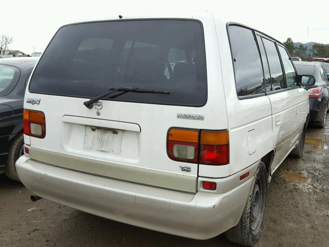 JM3LV5227W0847656 - 1998 MAZDA MPV WAGON WHITE photo 4