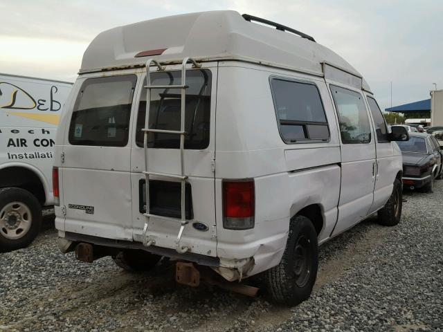 1FDRE1421WHA33251 - 1998 FORD ECONOLINE WHITE photo 4