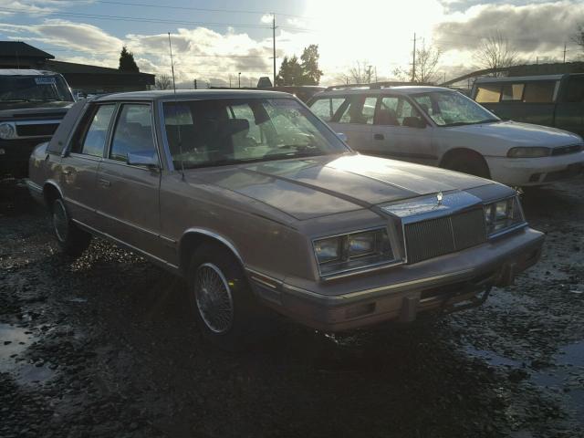 1C3BT56EXHC202312 - 1987 CHRYSLER NEW YORKER BEIGE photo 1