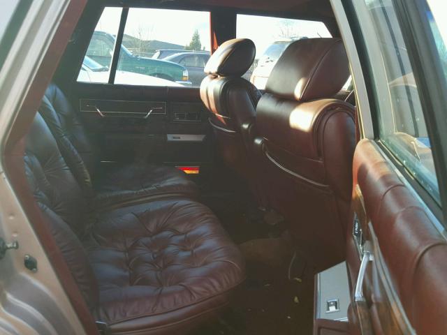 1C3BT56EXHC202312 - 1987 CHRYSLER NEW YORKER BEIGE photo 6