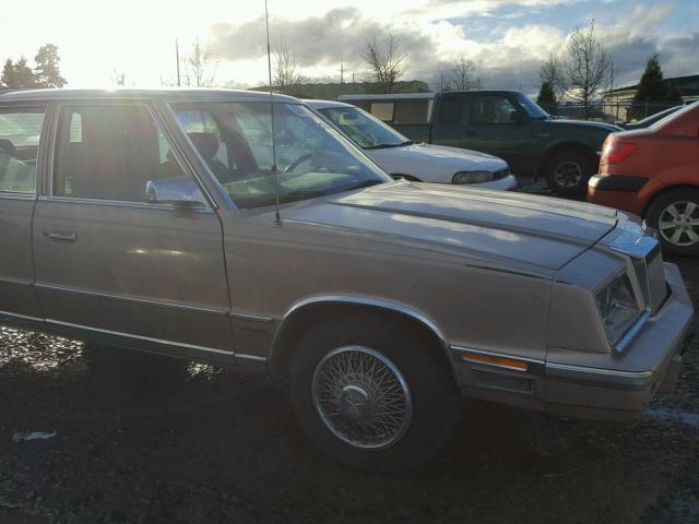 1C3BT56EXHC202312 - 1987 CHRYSLER NEW YORKER BEIGE photo 9