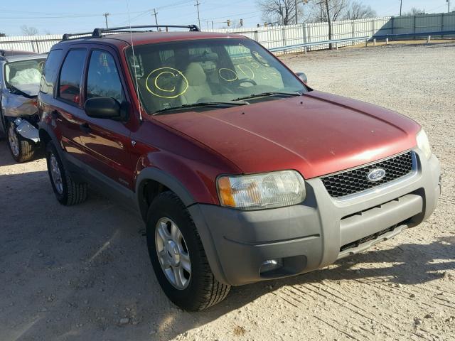 1FMYU03181KA76790 - 2001 FORD ESCAPE XLT RED photo 1