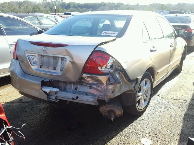 1HGCM56127A173166 - 2007 HONDA ACCORD VAL GOLD photo 4