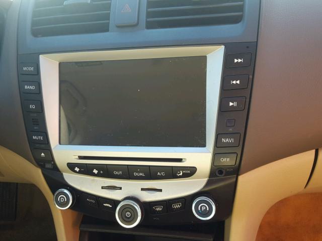 1HGCM56127A173166 - 2007 HONDA ACCORD VAL GOLD photo 9