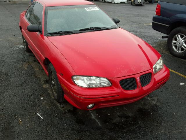 1G2NE12M2VM521075 - 1997 PONTIAC GRAND AM S RED photo 1