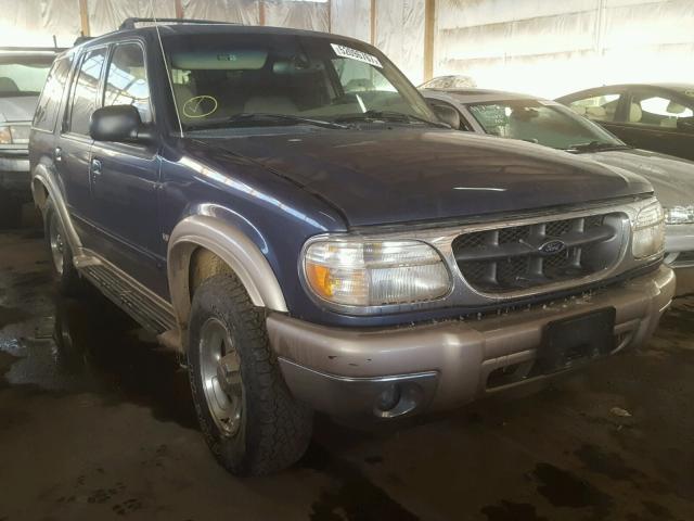 1FMZU84P4YZB43473 - 2000 FORD EXPLORER E BLUE photo 1