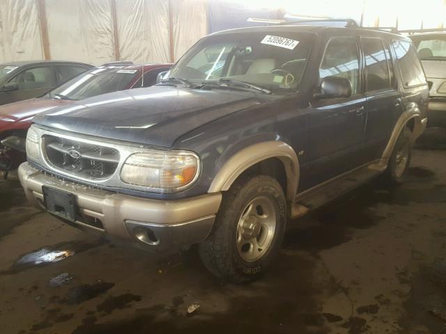 1FMZU84P4YZB43473 - 2000 FORD EXPLORER E BLUE photo 2