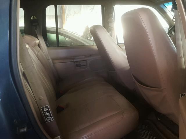 1FMZU84P4YZB43473 - 2000 FORD EXPLORER E BLUE photo 6