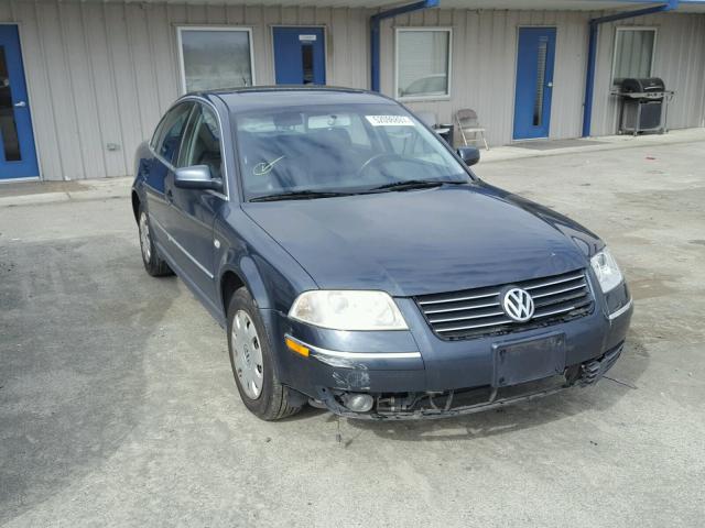 WVWPD63B02P135699 - 2002 VOLKSWAGEN PASSAT GLS GRAY photo 1