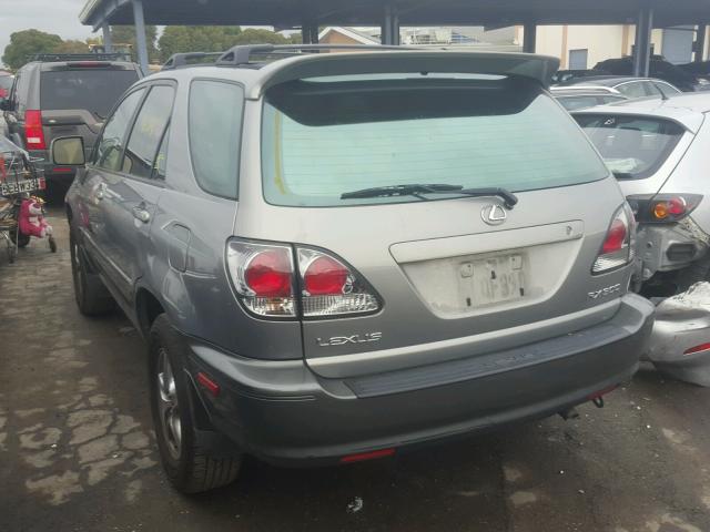 JTJHF10UX30308093 - 2003 LEXUS RX 300 SILVER photo 3