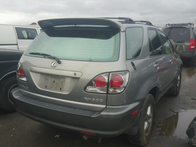 JTJHF10UX30308093 - 2003 LEXUS RX 300 SILVER photo 4