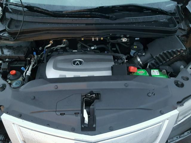 2HNYD2H59BH530298 - 2011 ACURA MDX ADVANC GRAY photo 7