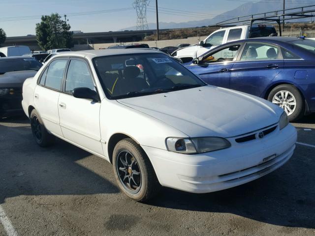 1NXBR12E0YZ341203 - 2000 TOYOTA COROLLA VE WHITE photo 1