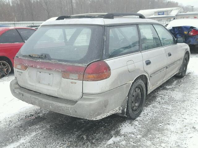 4S3BK4350V6323258 - 1997 SUBARU LEGACY L SILVER photo 4