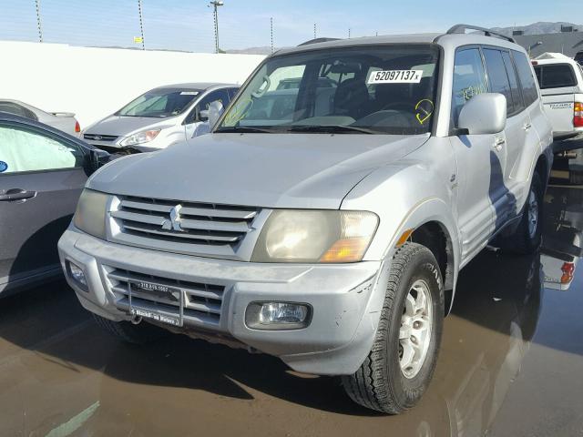 JA4MW51R02J070387 - 2002 MITSUBISHI MONTERO LI SILVER photo 2