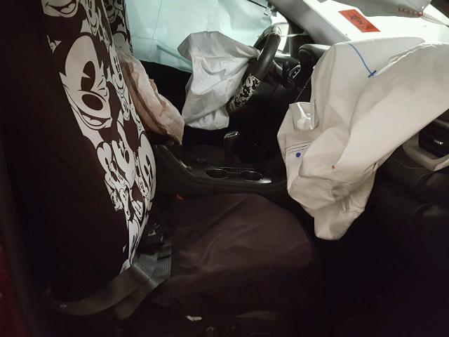 1GKKNULS0HZ166240 - 2017 GMC ACADIA SLT ბურგუნდია ფოტო 5