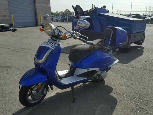 L5YTCKPA381181088 - 2008 ZHNG SCOOTER BLUE photo 2