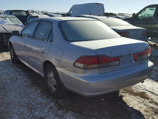 1HGCG16512A022279 - 2002 HONDA ACCORD EX SILVER photo 3