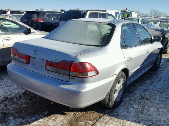 1HGCG16512A022279 - 2002 HONDA ACCORD EX SILVER photo 4