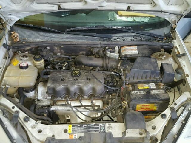 1FAFP33P91W104412 - 2001 FORD FOCUS LX SILVER photo 7