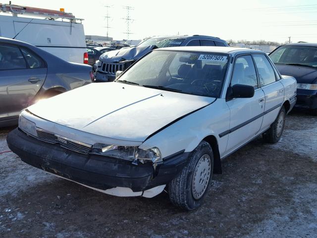 JT2SV21E2H3017126 - 1987 TOYOTA CAMRY DLX WHITE photo 2